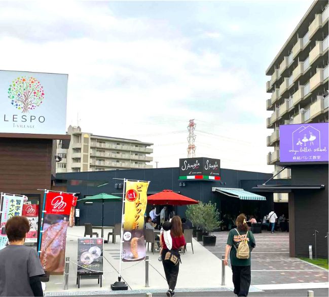 商業施設の風景